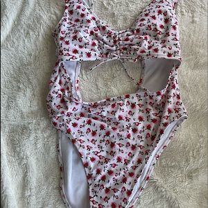 Xhilaration Cut Out One Piece Swimsuit NEVER WORN